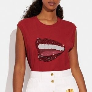 Coach x Tom Wesselmann sleeveless T-shirt